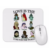 Amor E A Cura Mouse Pad