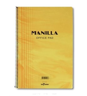 Manilla Ofis Defter 17x24 Çizgili Sarı