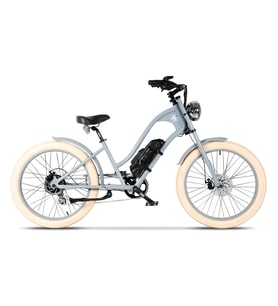 Citycoco Vacay Arka Motor 500W Bisiklet ( CC01617, Arka Motor 500W, Gri, Bakır )