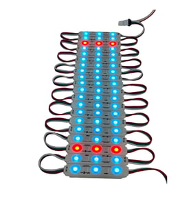 Samsung RGB LED 3'lü modül WS2811 Bireysel Adreslenebilir Işık 5050 SMD DC 12V Su Geçirmez IP65 Mağaza Pencere vitrin yapışkanlı
