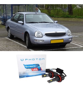 Ford Scorpio Led Xenon Uzun Far Ampulü H1 Ultimate 9500 Lumens Yeni Seri Beyaz 1995-1998