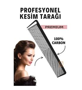 Berber Kuaför Saç Kesim Tarağı Karbon Nano Absolute Professional