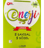 PALME ENERJİ LGS 1.DÖNEM DENEME SETİ