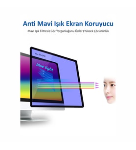 Ekran Koruyucu Macbook Air Pro 13inç M1-M2, Anti Blueray A2251 A2289 A2338 A2179 A2337 Uyumlu (Renksiz)