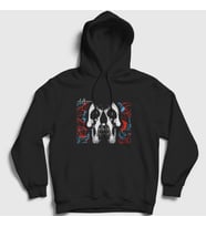 Presmono Unisex Siyah Deftones Kapüşonlu Sweatshirt 138763tt