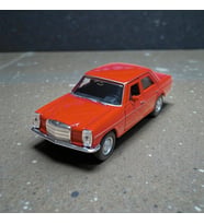 Kırmızı Mercedes Benz 220 Diecast Çek Bırak Model Araba