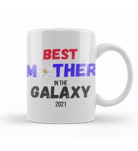 BEST MOM Mommy Flower Happy Mothers Day 2021 Kupa Bardak Porselen