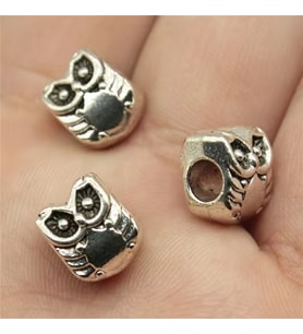 Baykuş, Takantakana Worldshop, Pandora, Bileklik Uyumlu, Gümüş, Charm  (1Adet)
