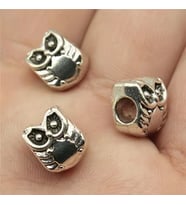 Baykuş, Takantakana Worldshop, Pandora, Bileklik Uyumlu, Gümüş, Charm  (1Adet)