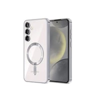 Durukar® Samsung Galaxy S23 Plus Kılıf Kross Magneticsafe Kapak - Gümüş