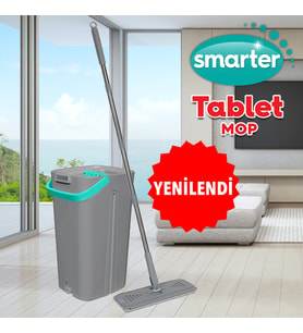 SMARTER GRİ TABLET MOP TEMİZLİK SETİ