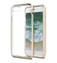 VRS Design iPhone 8/7 ile Uyumlu New Crystal Bumper Kılıf Gold