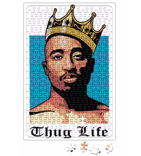 Tupac Thug Life Puzzle 240 Parça Yapboz