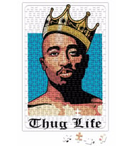 Tupac Thug Life Puzzle 240 Parça Yapboz