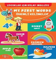 Çuklar İçin Kolay İngilizce - My First Words Önemli Kelimeler