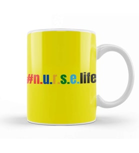 Nurse Gift İdea Funny Saying Quote Nursing Medical Kupa Bardak Porselen