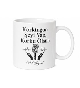 Topluluk Önünde Konuşma Korkusu Çarpıntı Terleyen Eller Sunum Kupa Hediye