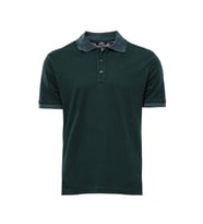 Polo Yaka Oxford Yeşil T-shirt  Wessi