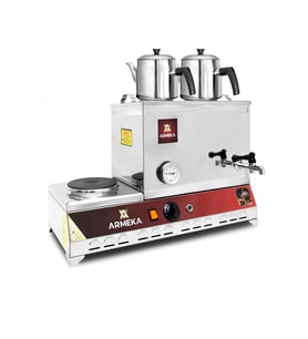 Armeka Sanayi Tipi Çay Kazanı Pleytli Çay Kazanı Kahveci Kazanı Kahve Ve Çay Ocağı Inox 30 Lt