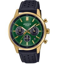 Casio EFR-575CL-3ADF Fonksiyonlar Aktif Deri Kordon 10 Atm Su Geçirmezlik Siyah Renk Erkek Kol Saati