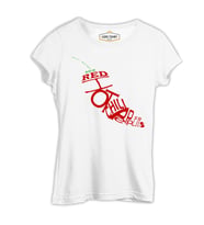 Red Hot Chilli Peppers - The Pepper Beyaz Kadın Tshirt