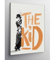 Kanvas Tablo The Kid Charlie Chaplin