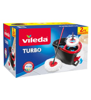 Vileda Turbo Pedallı Temizlik Seti (Komple Set) (Siyah)