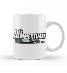 Lewis Hamilton It's Hammer Time Kupa Bardak Porselen