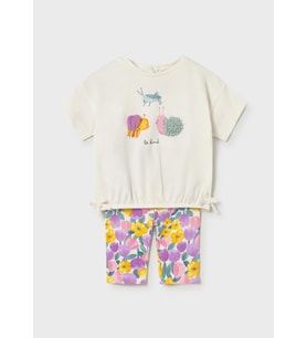 Mayoral Kız Bebek Tayt Takım Lila