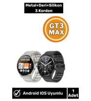 Gt3 Max (3 Kordonlu) Bt Çağrı Destekli Akıllı Saat