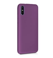 Xiaomi Redmi 9A Premium Silikon Kılıf Mor