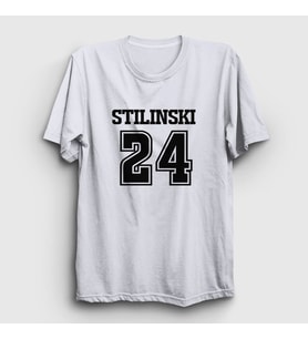 Presmono Unisex Beyaz Stiles Stilinski Dizi Teen Wolf T-Shirt 340888tt (Beyaz)