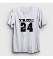 Presmono Unisex Beyaz Stiles Stilinski Dizi Teen Wolf T-Shirt 340888tt (Beyaz)