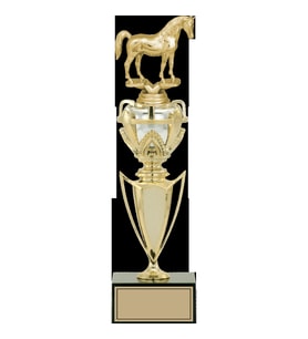 ODAK KUPA - Figürlü Kupalar - At Figürlü Kupalar FG-044 C - 35 cm