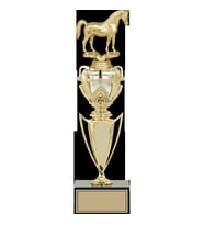 ODAK KUPA - Figürlü Kupalar - At Figürlü Kupalar FG-044 C - 35 cm