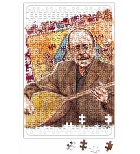 Neşet Ertaş Gitar Puzzle 240 Parça Yapboz