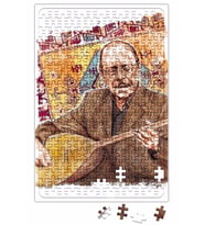 Neşet Ertaş Gitar Puzzle 240 Parça Yapboz