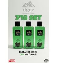 Ilgaz Çam Kolonyası 3'lü Set 80 Derece 400 ml Elegance Series