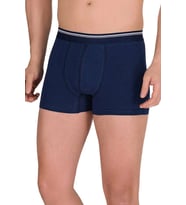 Likralı Erkek Boxer Şort Lacivert 1097B
