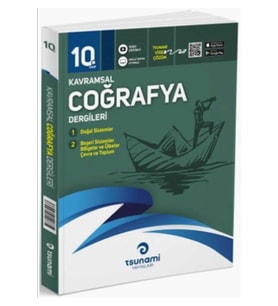 10.sınıf Kavramsal Coğrafya Dergileri (2 Dergi) Tsunami