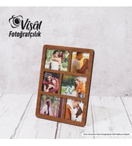 ÇERÇEVE - FOTOĞRAF ÇERÇEVESİ - KOLAJ ÇERÇEVE - KİŞİYE ÖZEL MASAÜSTÜ ÇERÇEVE - HEDİYE ÇERÇEVE