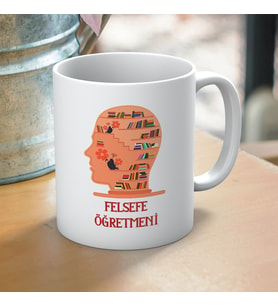 Felsefe Öğretmenlerine Özel Öğretmenler Günü Hediyelik Baskılı Kupa