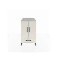 Kronos Komodin 3 Raflı Tek Çekmeceli 2 Kapaklı 60x59x96 Aytaşı-Aytaşı