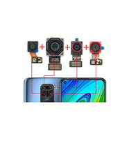 Xiaomi Redmi Note 9 İle Uyumlu Arka Kamera İthal Full Set