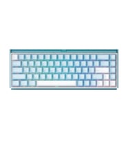 AKKO Ray68 HE Blue White %65 AstroAim Magnetic Switch 8K Hz Hall Effect Hotswap ARGB Kablosuz İngilizce Mekanik Gaming Klavye