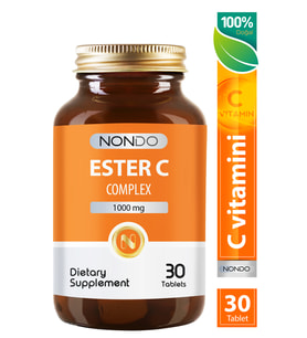 Nondo Ester C 1000 mg C vitamini Emilebilir 30 tablet 1 Adet