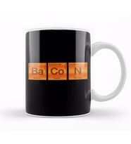 Elements Of Bacon Kupa Bardak Porselen