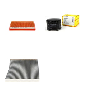 Bosch Filtre Bakım Seti Nissan Qashqai 1.5 DCI Dizel 2007-2013 106 Beygir Hava + Yağ f. + Polen Filtre Sardes