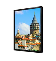 Galata Kulesi Çerçeveli Mdf Tablo