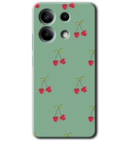 Redmi Note 13 Pro 5G Kılıf HD Desen Baskılı Kılıf - Kiraz Berry